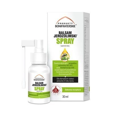 Balsam Jerozolimski spray UKŁAD ODDECHOWY 30 ml