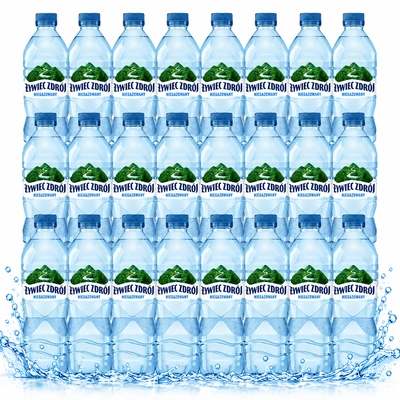 Żywiec Zdrój Niegazowany Woda źródlana ZESTAW 24 x 500 ml