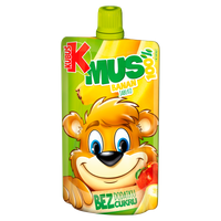 Kubuś Mus 100% banan jabłko 100 g