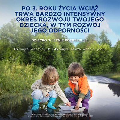 Bebilon 5 Advance Pronutra Junior odżywcza formuła na bazie mleka po 3. roku życia dla przedszkolaka ZESTAW 8 x 1000 g