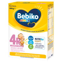 Bebiko Junior 4R Odżywcza formuła na bazie mleka dla dzieci powyżej 2. roku życia 2x600 g