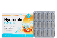 SUPREME Hydromin usuwanie wody z organizmu 30 kapsułek krótka data