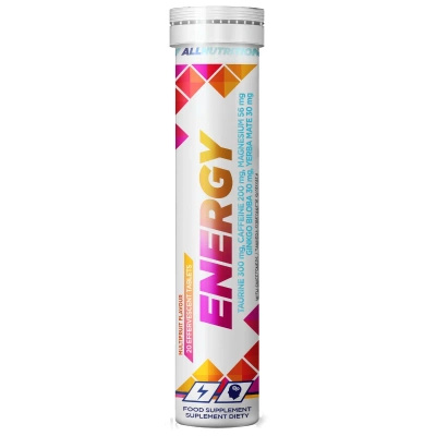 Allnutrition Energy Energia kofeina i witaminy 20 tabletek musujących