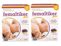 Femaltiker Plus wspomaganie LAKTACJI karmienie smak czekoladowy ZESTAW 2 x 14 saszetek