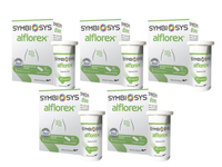 Symbiosys Alflorex probiotyk bezglutenowy ZESTAW 5 x 30 kapsułek