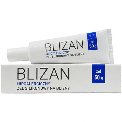 Blizan silikonowy żel na blizny i rozstępy duże opakowanie 50 g