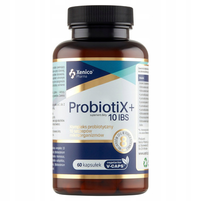 Xenico probiotiX 10 IBS probiotyk 10 szczepów 60 kapsułek