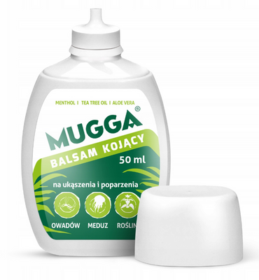 Mugga Spray odstraszający owady i kleszcze DLA DZIECI 50 ml + balsam łagodzący 50 ml