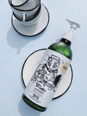 YOPE naturalny płyn do mycia naczyń mięta i mandarynka 750ml