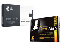 Zestaw zdrowa prostata: Lab Home test diagnostyczny + suplement Prostimen 2 sztuki