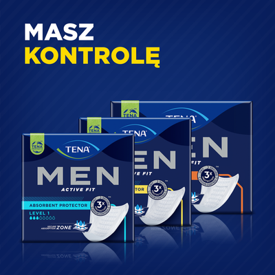 TENA MEN Active Fit Wkłady anatomiczne (level 1) 24 szt.