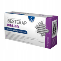 Ibesterap Maślan Sodu CHOROBY ZAPALNE JELIT 60 kapsułek