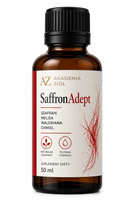 SaffronAdept szafran, melisa, waleriana, chmiel w płynie 50 ml