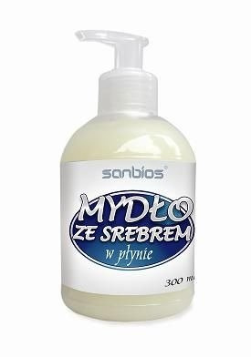 SANBIOS Mydło z srebrem w płynie 300ml