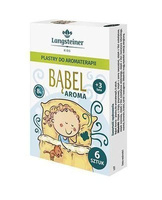 Langsteiner Bąbel Aroma plastry do aromaterapii od 3 roku życia 6 sztuk