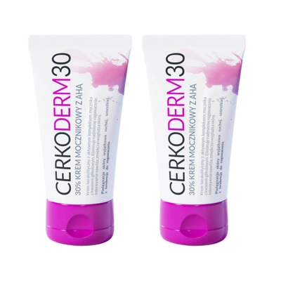 Cerkoderm 30% krem mocznikowy z AHA skóra sucha ZESTAW 2 x 50 ml