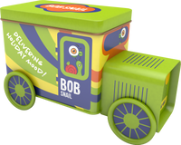 Bob Snail Lokomotywa ze zdrowymi przekąskami i zabawką KOLOR LOSOWY 1 sztuka