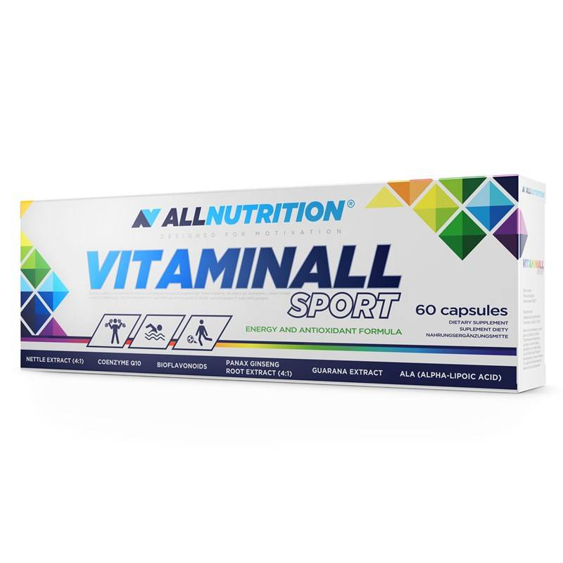 ALLNUTRITION VITAMINALL SPORT Kompleks witamin i minerałów 60kaps