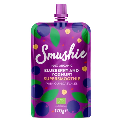 SALVEST Smushie BIO Breakfast Boost mus owoce leśne z jogurtem 170 g