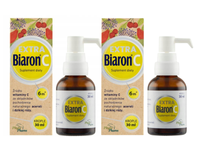 Biaron C EXTRA krople od 6 miesiąca życia odporność acerola dzika róża ZESTAW 2 x 30 ml