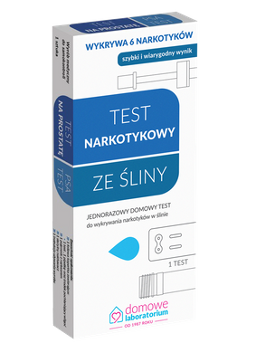 Test narkotykowy ze śliny test 1 szt.