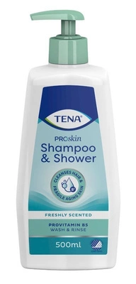 TENA Shower & Shampoo Żel i szampon x500 ml
