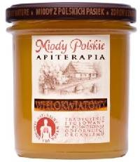 Miody Polskie Miód pszczeli WIELOKWIATOWY 400g