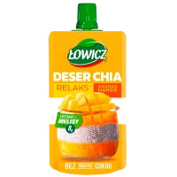 Łowicz Deser chia ananas mango 120 g