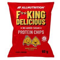 Allnutrition Fitking białkowe chipsy proteinowe ZESTAW RÓŻNYCH SMAKÓW 4 sztuki