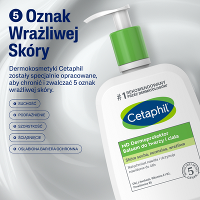 Cetaphil MD Dermoprotektor Balsam do twarzy i ciała 500 ml