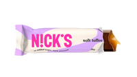 NICK'S baton z czekolady mlecznej z nadzieniem toffii 28 g
