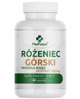 MedFuture Różeniec Górski 500 mg NA STRES 60 kapsułek