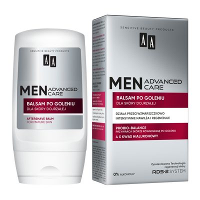 AA Men Advanced Care Balsam po goleniu dla skóry dojrzałej 100 ml
