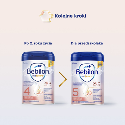 Bebilon PROfutura DUOBIOTIK 3 odżywcza formuła na bazie mleka po 1. roku życia ZESTAW 3 x 800 g