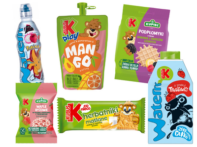 Kubuś Back to School zestaw zdrowych przekąsek do szkoły dla dziecka 
