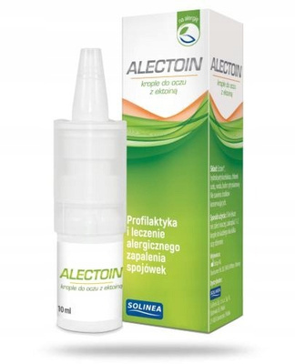 Alectoin nawilżające krople do oczu z ektoiną ZESTAW 2 x 10 ml