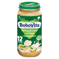BoboVita Zupa kalafiorowa z żółtkiem i ziemniaczkami po 12 miesiącu 250 g