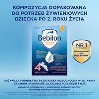   Bebilon 4 Advance Pronutra Junior formuła na bazie mleka po 2. roku życia 1000 g