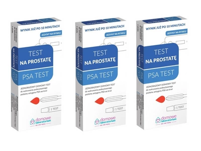 HYDREX PSA Test na wykrywanie antygenu prostaty ZESTAW 3 x 1 sztuka