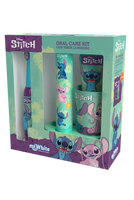 Mr.White Zestaw prezentowy do mycia zębów dla dzieci STITCH 3+ szczoteczka elektryczna kubek pasta timer