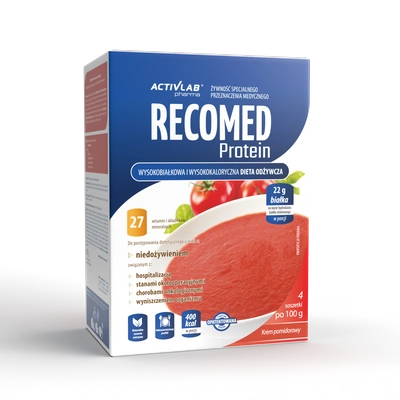 RecoMed Protein smak pomidorowy 4 saszetki