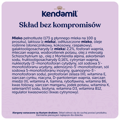 Kendamil Premium Box 4 po 2 roku życia ZESTAW 3 x 600 g