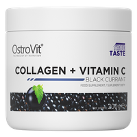 OstroVit collagen + witamina C 200g czarna porzeczka zdrowe stawy