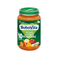 Obiadek dla dziecka BoboVita  Soczysta wieprzowina z warzywami  po 10. miesiącu 190g