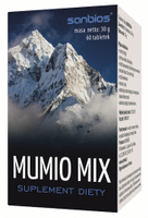 SANBIOS Mumio Mix 60 tabletek stres, odporność