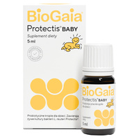 BioGaia Protectis Baby Suplement diety probiotyczne krople dla dzieci 5 ml + PHARAX 2 ml GRATIS!