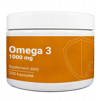 MedFuture OMEGA 3 1000 mg ODPORNOŚĆ duże opakowanie 200 kapsułek