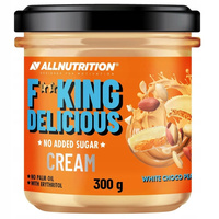 Allnutrition Fitking krem białą czekolada z orzechami SŁODZONY ERYTRYTOLEM 300 g