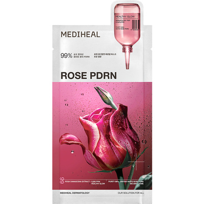 Mediheal Collagen Essential Mask maska do twarzy w płachcie z ekstraktem z róży damasceńskiej 24 ml