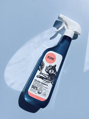 YOPE naturalny płyn do mycia łazienki Zielona herbata 750ml